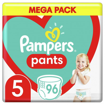 Подгузники-трусики Pampers Pants размер 5 Junior  12-17кг 96шт slide 7