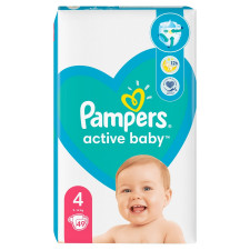 Подгузники Pampers Active Baby 4 9-14кг 49шт mini slide 8