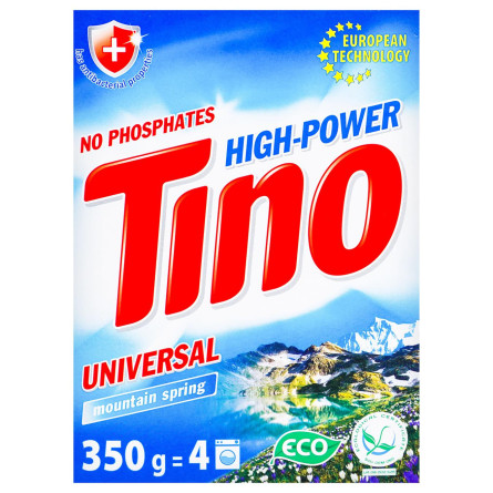 Порошок для прання Tino High-Power Morning spring універсальний 350г slide 2
