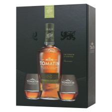 Віскі Tomatin Twin Pack 12y.o. 43% 0,7л + 2 келихи mini slide 2