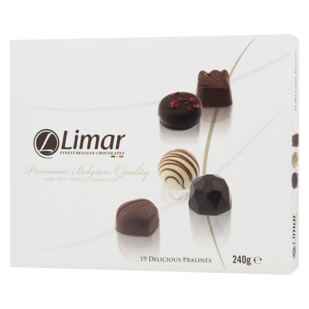 Цукерки Limar шоколадні 240г slide 1