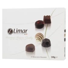 Цукерки Limar шоколадні 240г mini slide 1