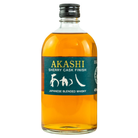 Віскі Akashi Sherry 40% 0,5л slide 2