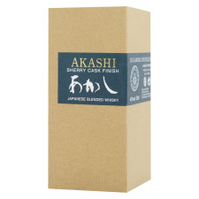 Віскі Akashi Sherry 40% 0,5л mini slide 3