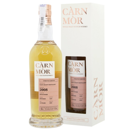 Виски Carn Mor Glen Grant 2008 47,5% 0,7л slide 1