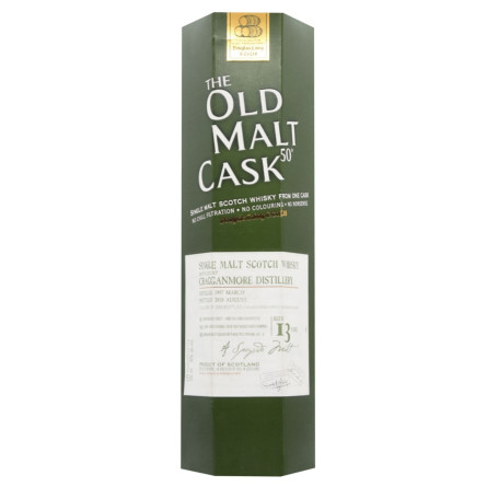 Виски Old Malt Cask Cragganmore Vintage 1997 13 лет 50% 0,7л slide 3