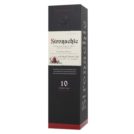 Виски Dewar Rattray Stronachie 10 лет 43% 0,7л slide 3