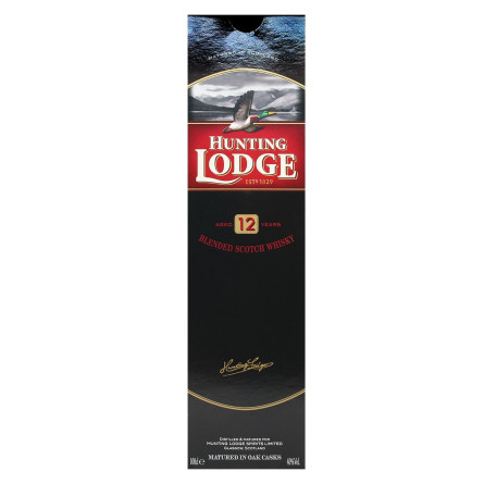 Виски Hunting Lodge 12yo 40% 1л slide 2