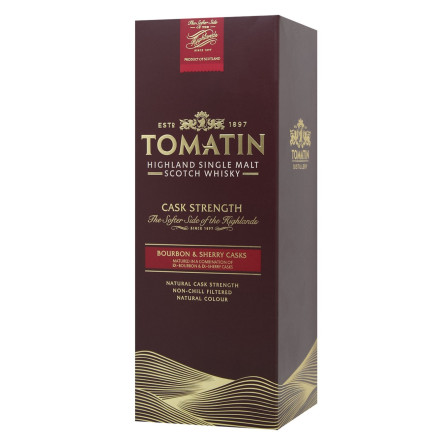 Виски Tomatin Cask Strength 57,5% 0,7л slide 2