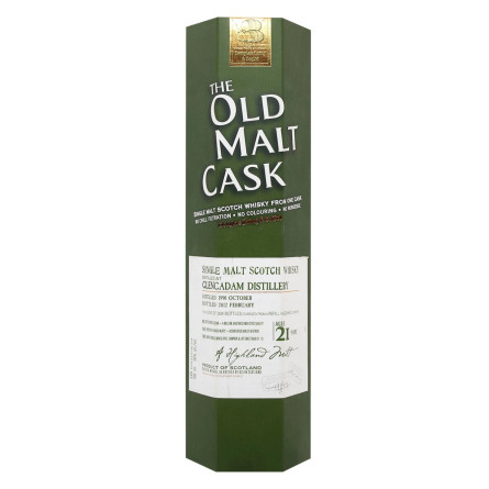 Виски Old Malt Cask Glencadam 1990 21yo 50% 0,7л slide 2