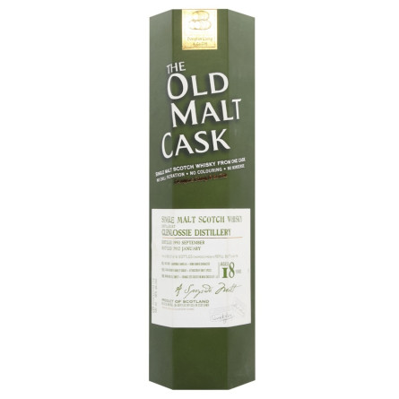 Виски Old Malt Cask Glenlossie Vintage 1993 18 лет 50% 0,7л slide 2
