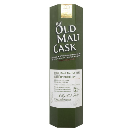 Виски Old Malt Cask Macduff 1990 21yo 50% 0,7л slide 2