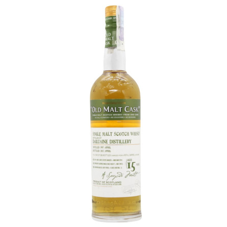 Виски Old Malt Cask Dailuaine Vintage 1997 15 лет 50% 0,7л slide 3