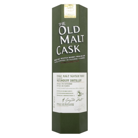 Виски Old Malt Cask Miltonduff 1990 21yo 50% 0,7л slide 3