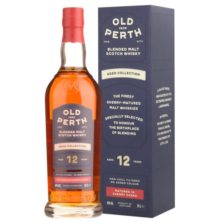 Виски Old Perth 12 лет 46% 0,7л slide 1