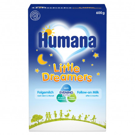 Молочна суміш Humana Солодкі сни з омега-3 для дітей з 6 місяців 600г slide 3