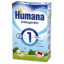 Смесь молочная Humana сухая с рождения 300г mini slide 1