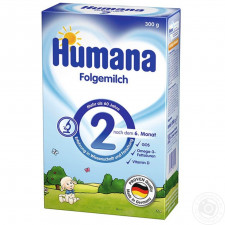 Суміш Humana дитяча з пребіотиками 6-12міс 300г mini slide 3