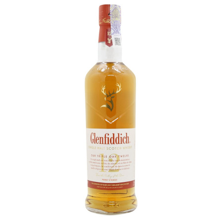 Виски Glenfiddich Triple Oak 12 лет 40% 0,7л slide 2