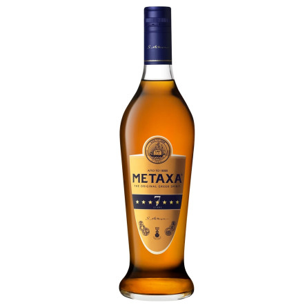 Бренди Metaxa 7лет 40% 0,7л + стакан slide 3