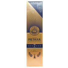 Бренди Metaxa 7лет 40% 0,7л + стакан mini slide 4