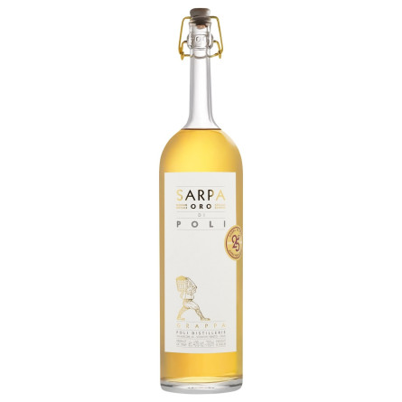 Граппа Sarpa Oro di Poli Barrique 40% 0,7л slide 3