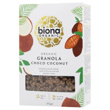 Гранола Biona Organic шоколадно-кокосова 375г mini slide 1