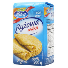 Мука рисовая Melvit 500г mini slide 1