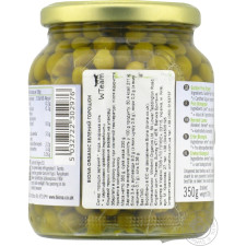 Горошок Biona Organic зелений 350г mini slide 2