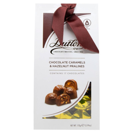 Цукерки Butlers шоколадні з карамеллю та праліне з фундука 170г slide 2