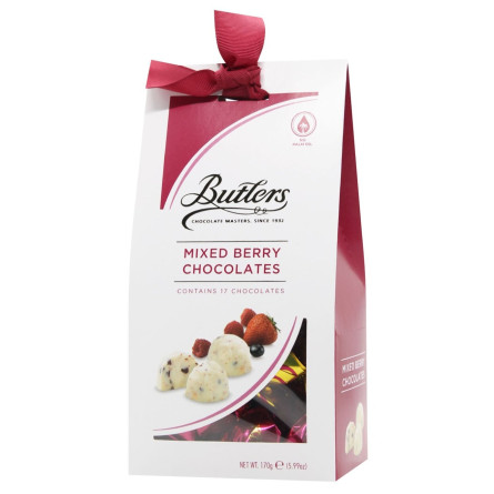 Конфеты Butlers в белом шоколаде с ягодами 170г slide 1