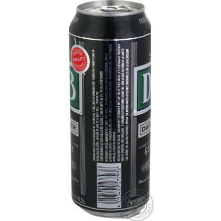 Пиво DAB темне фільтроване пастеризоване 4,9% 0,5л slide 3