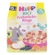 Завтрак готовый HiPP с ягодно-фруктовым миксом органический 135г mini slide 1