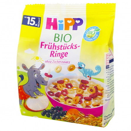 Сніданок готовий HiPP з ягідно-фруктовим міксом органічний 135г slide 3