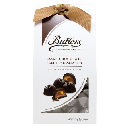 Конфеты Butlers в черном шоколаде с соленой карамелью 170г slide 2