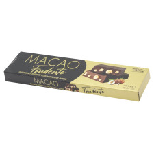 Батончик Cerealitalia Macao Fondente Джандуйя Черный шоколад с фундуком 250г mini slide 2
