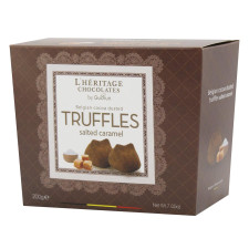 Трюфелі L'Heritage Chocolates шоколадні з солоною карамеллю 200г mini slide 2