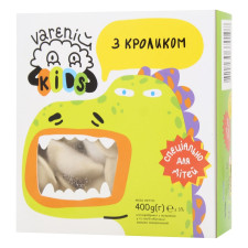 Вареники Vareniй дитячі з кроликом 400г mini slide 1