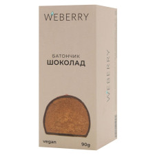 Батончик WeBerry шоколадный 90г mini slide 1