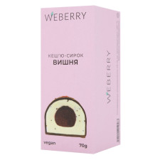 Кеш'ю-сирок WeBerry Вишня 70г mini slide 1