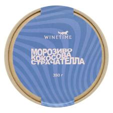 Морозиво Winetime Кокосова страчателла 350г mini slide 2