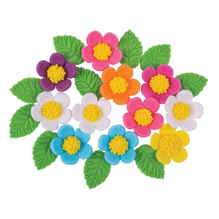 Набір декорацій кондитерських Добрик Весняні квіти шт slide 1