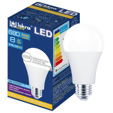 Лампа Iskra LED 8W E27 A60 mini slide 1