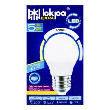 Лампа Iskra LED 8W E27 A60 mini slide 3