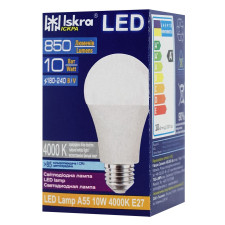 Лампа світлодіодна Iskra 10W E27 A60 mini slide 3