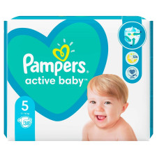 Подгузники Pampers Active Baby Junior 11-16кг 38шт mini slide 2