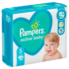 Подгузники Pampers Active Baby Junior 11-16кг 38шт mini slide 7