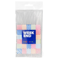 Ножи Weekend прозрачные пластиковые 10шт mini slide 1