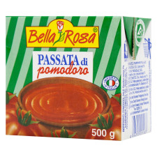 Пюре томатне Bella Rosa 500г mini slide 1