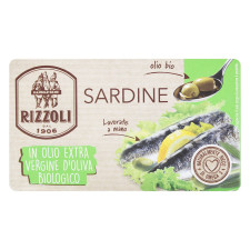 Сардины Rizzoli в оливковом масле 120г mini slide 2